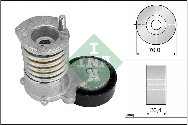 Belt Tensioner, V-ribbed belt